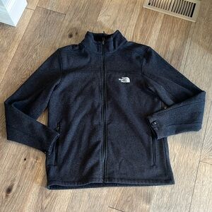 THE NORTH FACE men’s dark gray Tsillan full zip jacket, size large